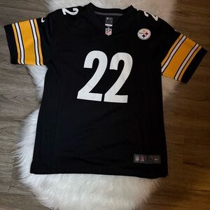 NFL Kids Black and Gold #22 Steelers Jersey